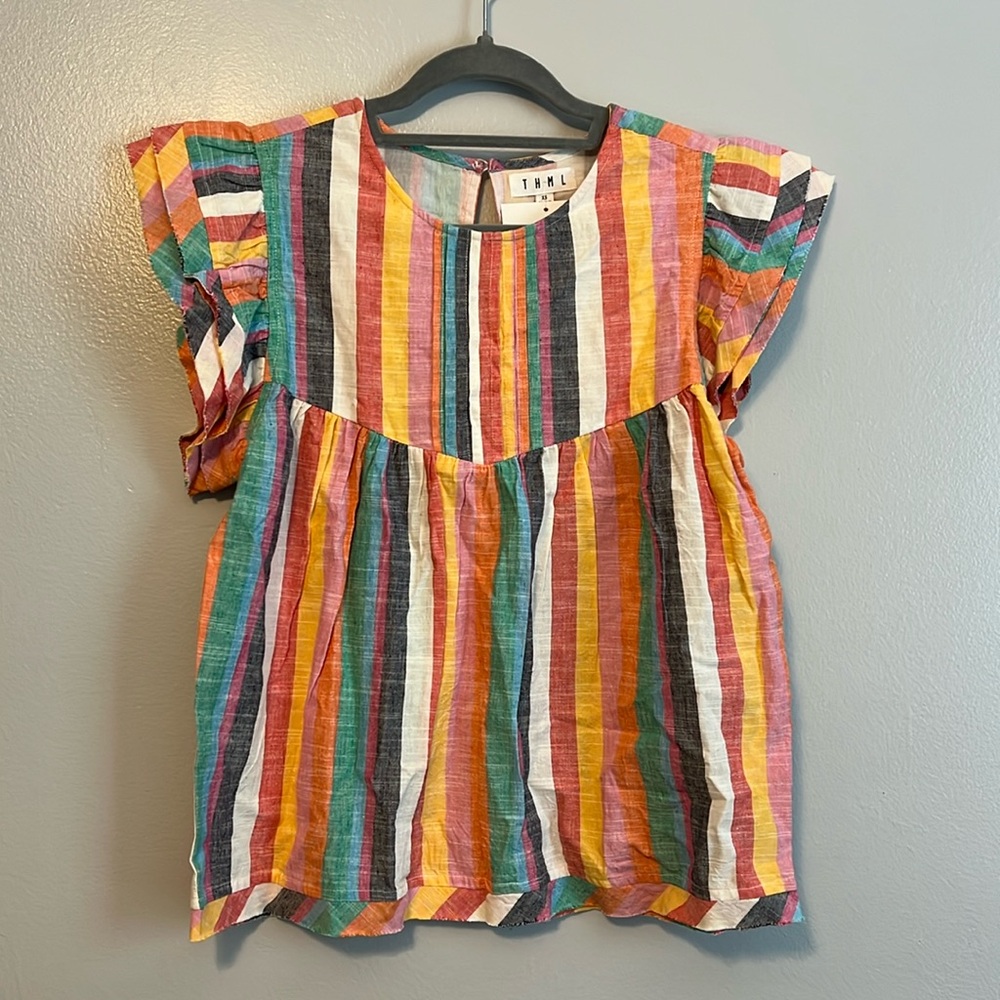 THML Multicolor Striped Top